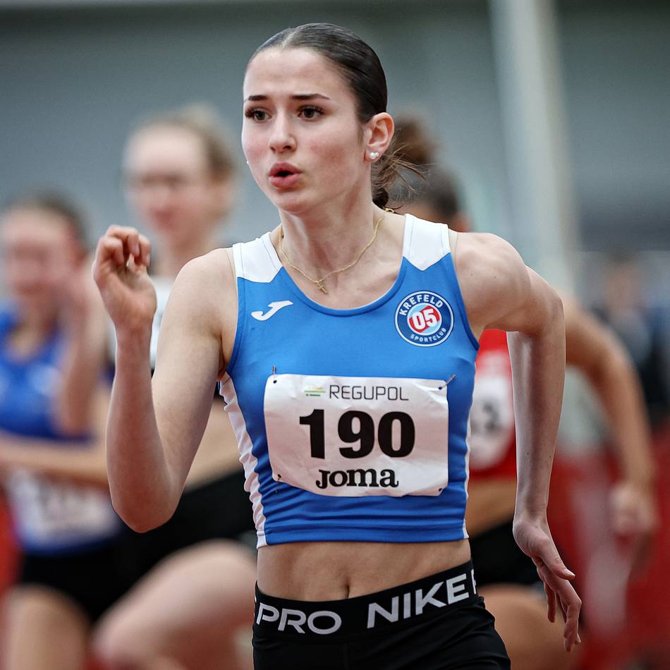 Höhepunkt der Hallensaison: 34 Krefelder Athleten bei der Landesmeisterschaft