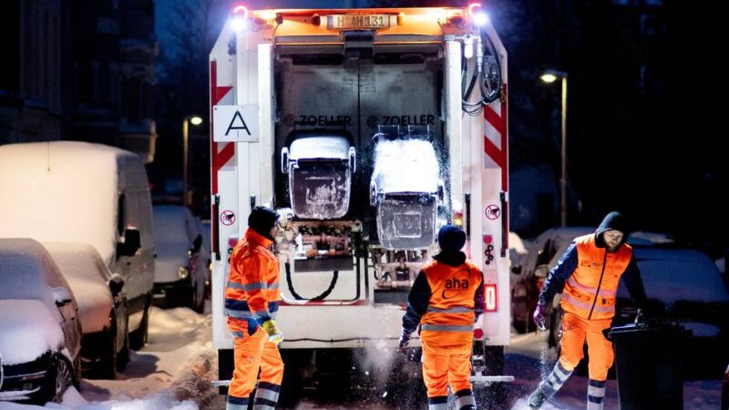 Emmerich: Müllabfuhr kann sich wegen des Wetters verzögern