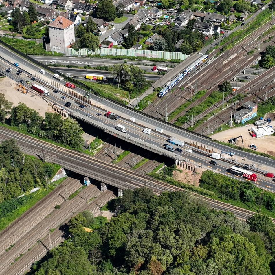 Langzeitsperrungen im „Spaghettiknoten“: Wieso das Kreuz Kaiserberg bis 2027 kein echtes Autobahnkreuz mehr ist