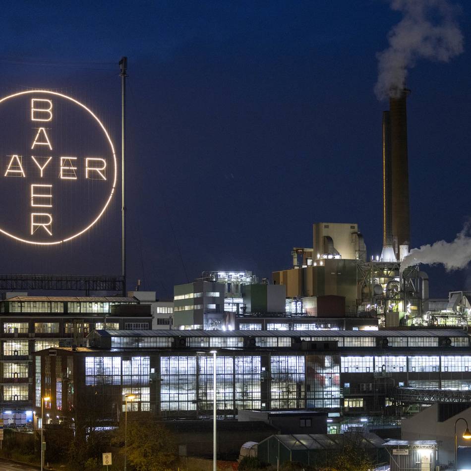 Industrielakierer in Leverkusen: Rostkur fürs Bayer-Kreuz
