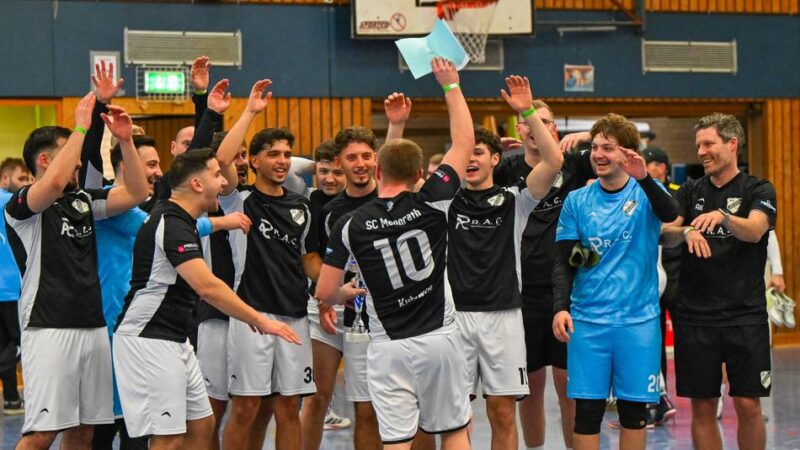„Unsere Prioritäten liegen woanders“: Warum der Hallenfußball für die Vereine an Bedeutung verliert