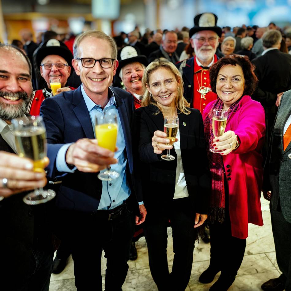 Neujahrsempfang der Stadt Langenfeld: Das hat sich Bürgermeister Wenzens für 2026 vorgenommen