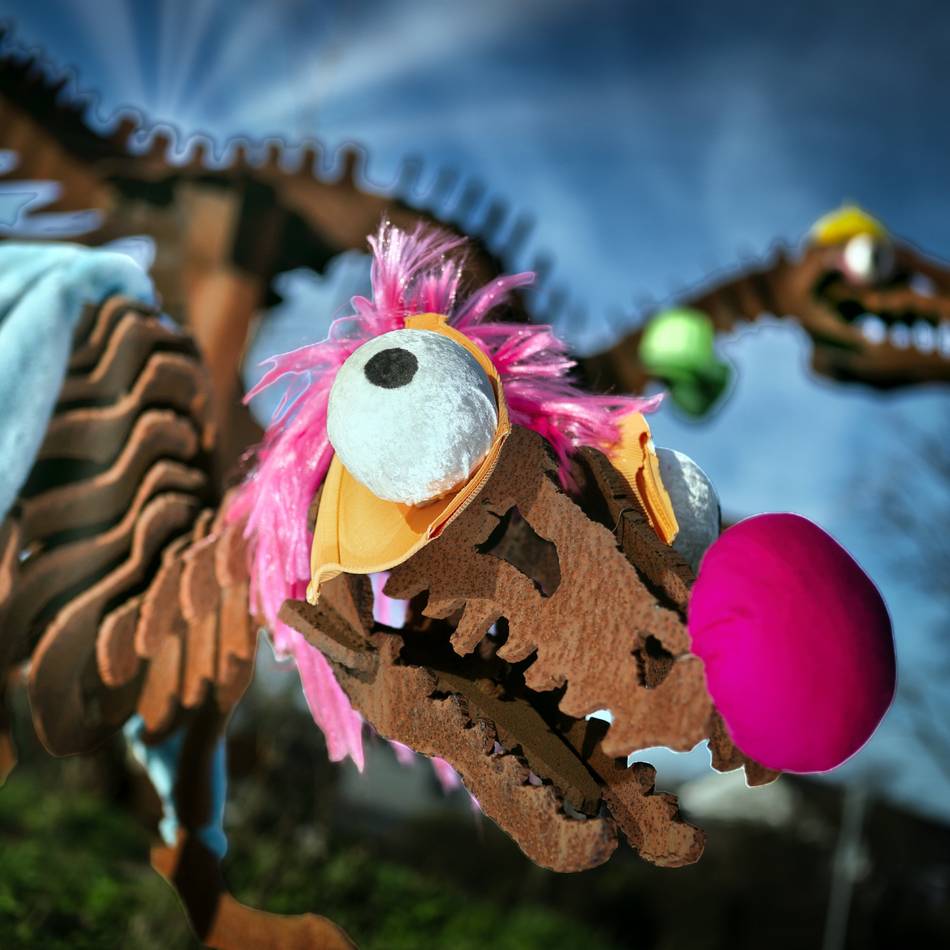 In Monheim: Baumberger Dinos freuen sich auf Karneval