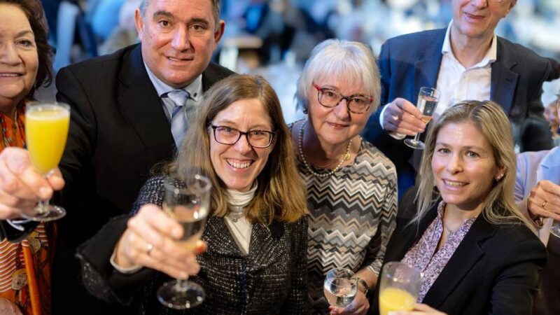 Neujahrsempfang im Baumberger Bürgerhaus: CDU-Chef Markus Gronauer teilt gegen Politik der Peto aus