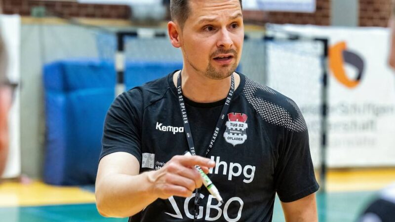 Opladen-Coach Scharfenberg: „Mit dem Abstieg sollten wir nichts zu tun haben“