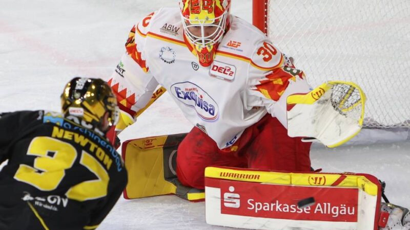 Beim Debüt von aus den Birken: Erst müde, dann gnadenlos – die Highlights des Pinguine-Siegs gegen Kaufbeuren