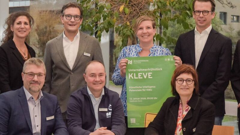 Unternehmerfrühstück in Kleve: „Die KI ist mein Co-Trainer“