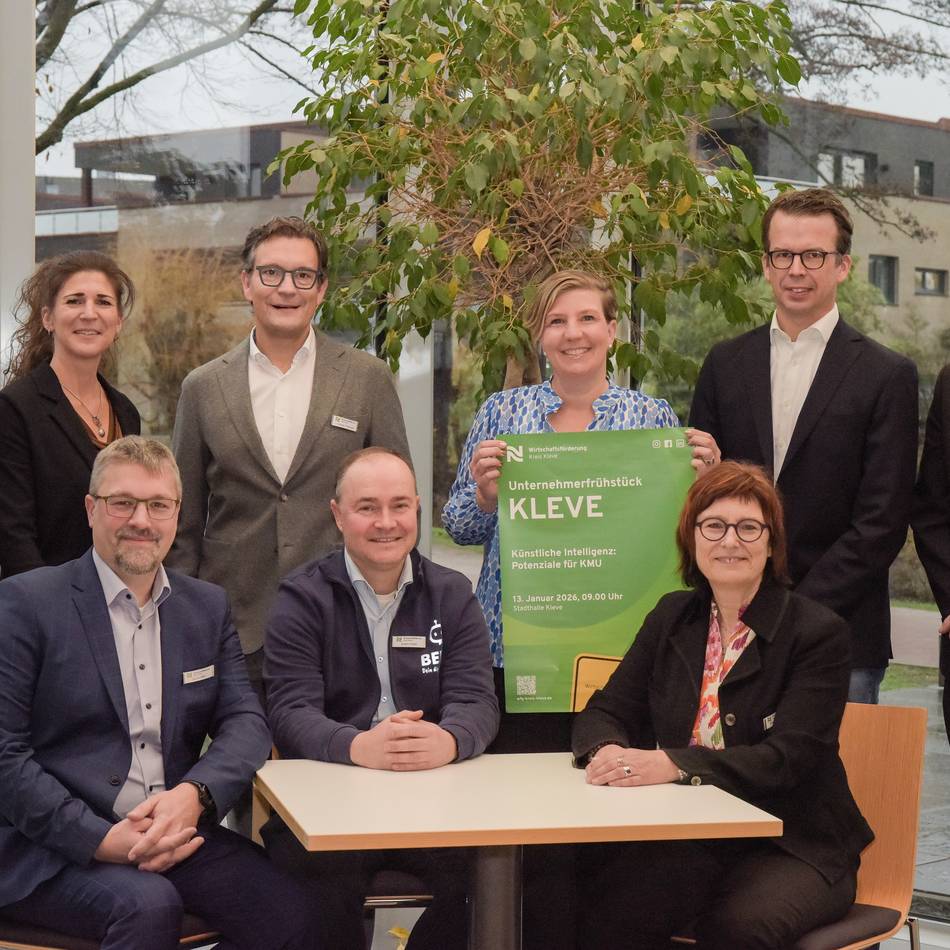 Unternehmerfrühstück in Kleve: „Die KI ist mein Co-Trainer“