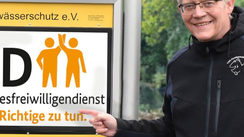 Von April bis September mit Labormobil unterwegs: VSR-Gewässerschutz sucht Rentner-„Bufdi“ für die Info-Stände