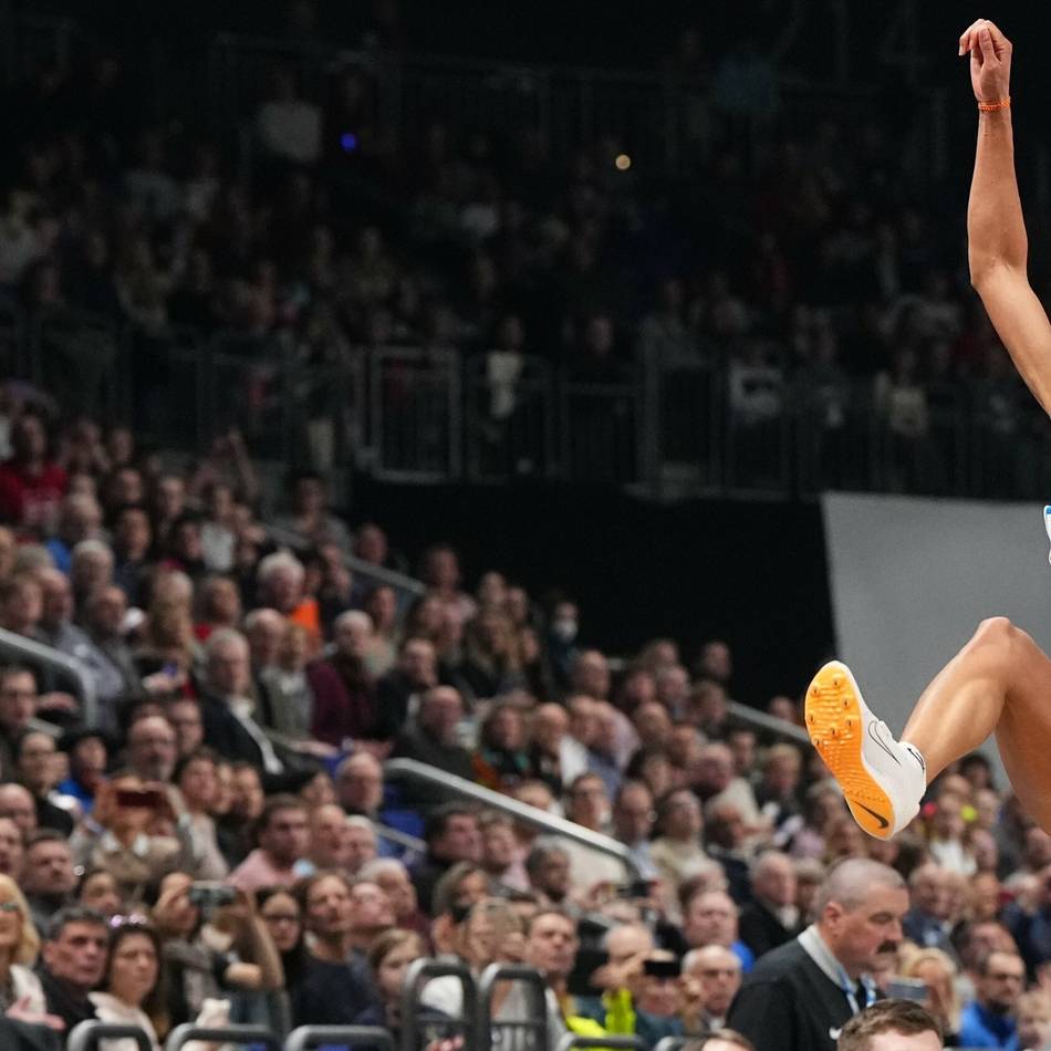 Malaika Mihambo startet beim Istaf Indoor: Der Sprung, auf den Düsseldorf wartet