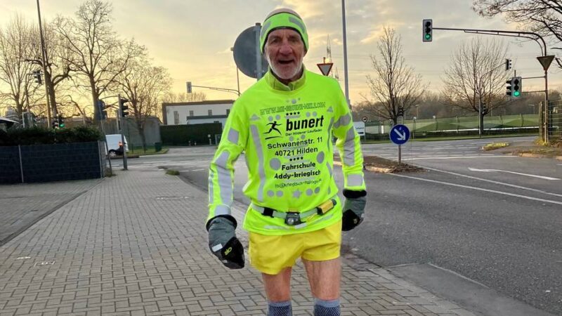 Egon Wagner (75) aus Hilden: Er läuft immer noch – wie ein alter VW Käfer