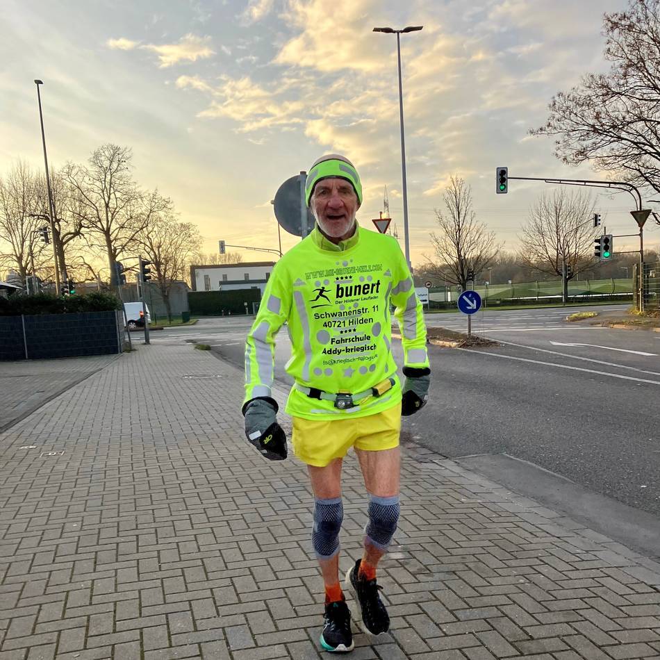 Egon Wagner (75) aus Hilden: Er läuft immer noch – wie ein alter VW Käfer