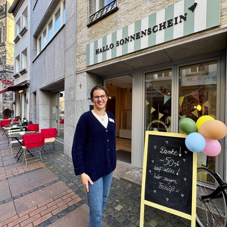 Beliebtes Kindermode-Geschäft in Neuss muss schließen: „Hallo Sonnenschein“ sagt tschüss!