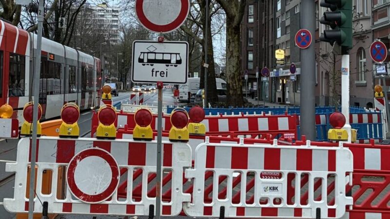 Kanalbaustelle in Krefeld: Uerdinger Straße wird voll gesperrt