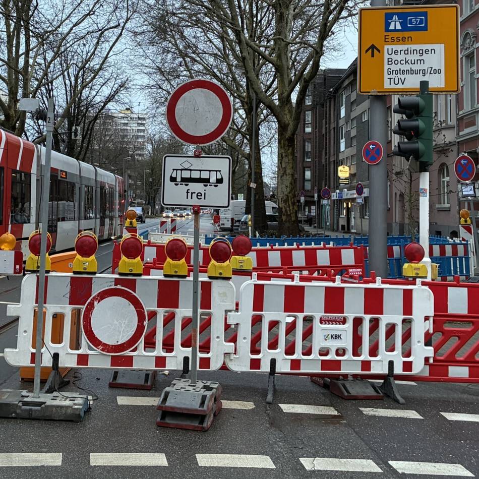 Kanalbaustelle in Krefeld: Uerdinger Straße wird voll gesperrt