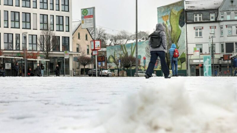 Auswirkungen des Winters in Mettmann: Auch der Samstagsmarkt ist abgesagt