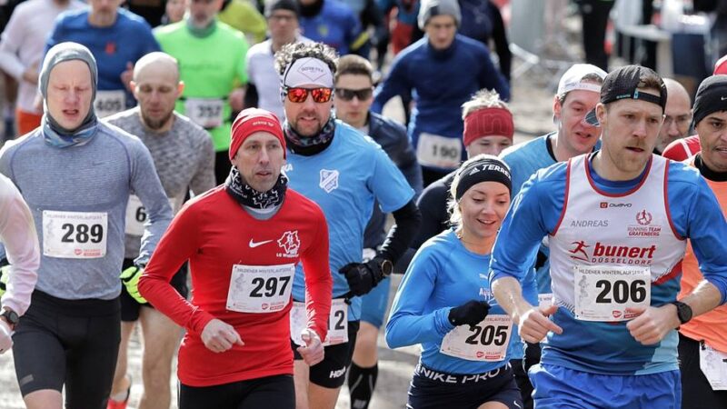 Rekordzahlen erwartet: Alles Wichtige für den Start bei der Hildener Winterlaufserie