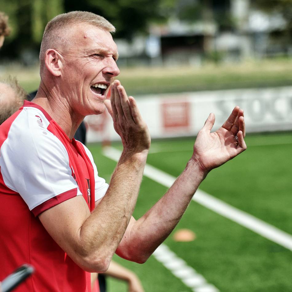 Spitzenreiter in der Fußball-Kreisliga A: SC Unterbach arbeitet mit Coach Axel Bellinghausen am Aufstiegstraum