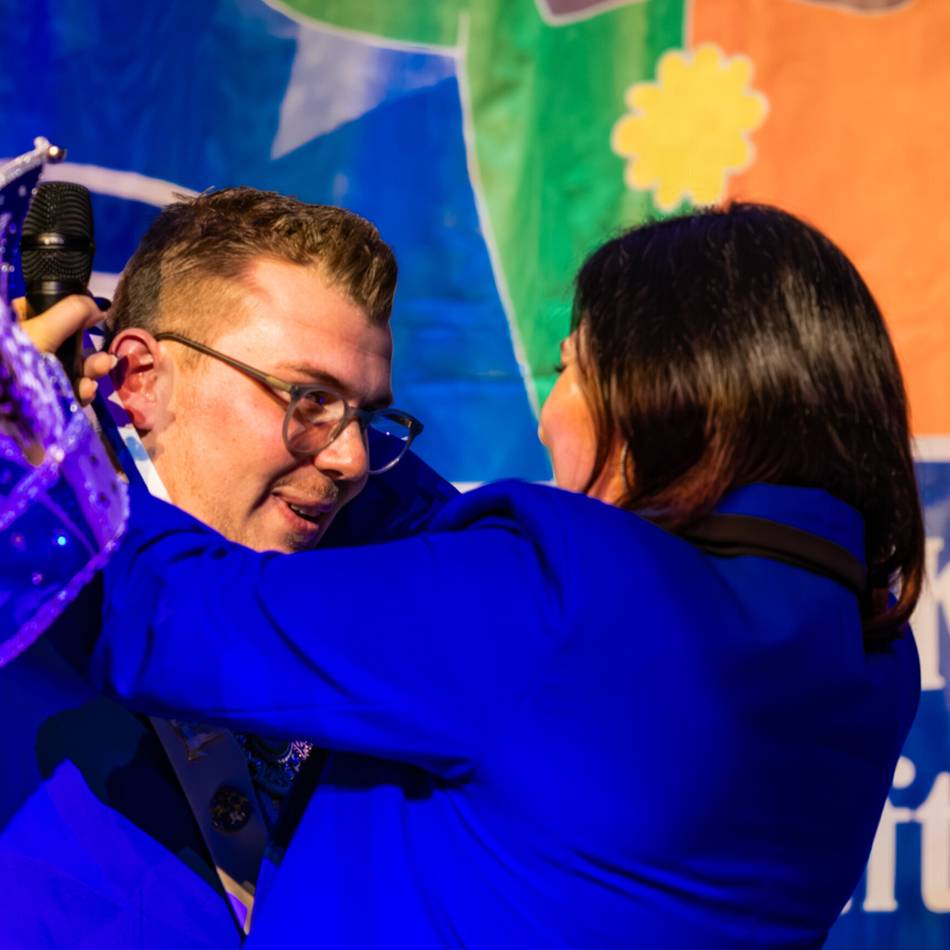 Schaager KG dankt dem Sitzungspräsidenten: Ehre, wem Ehre gebührt