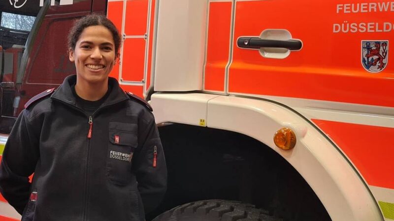 Als Auszubildende bei der Feuerwehr: „Ich musste schon mehr trainieren als andere“