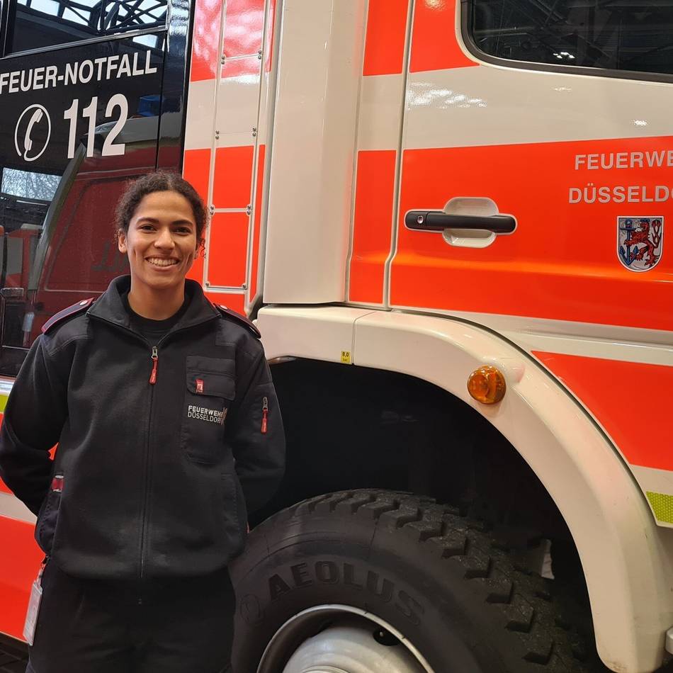 Als Auszubildende bei der Feuerwehr: „Ich musste schon mehr trainieren als andere“