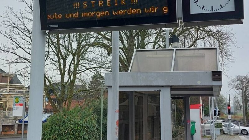 Streik der Rheinbahn am Montag: Diese Busse sollen trotz Streik in Meerbusch fahren