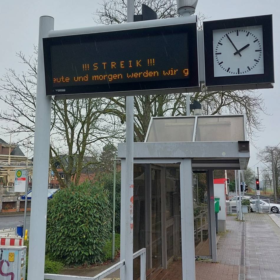 Streik der Rheinbahn am Montag: Diese Busse sollen trotz Streik in Meerbusch fahren