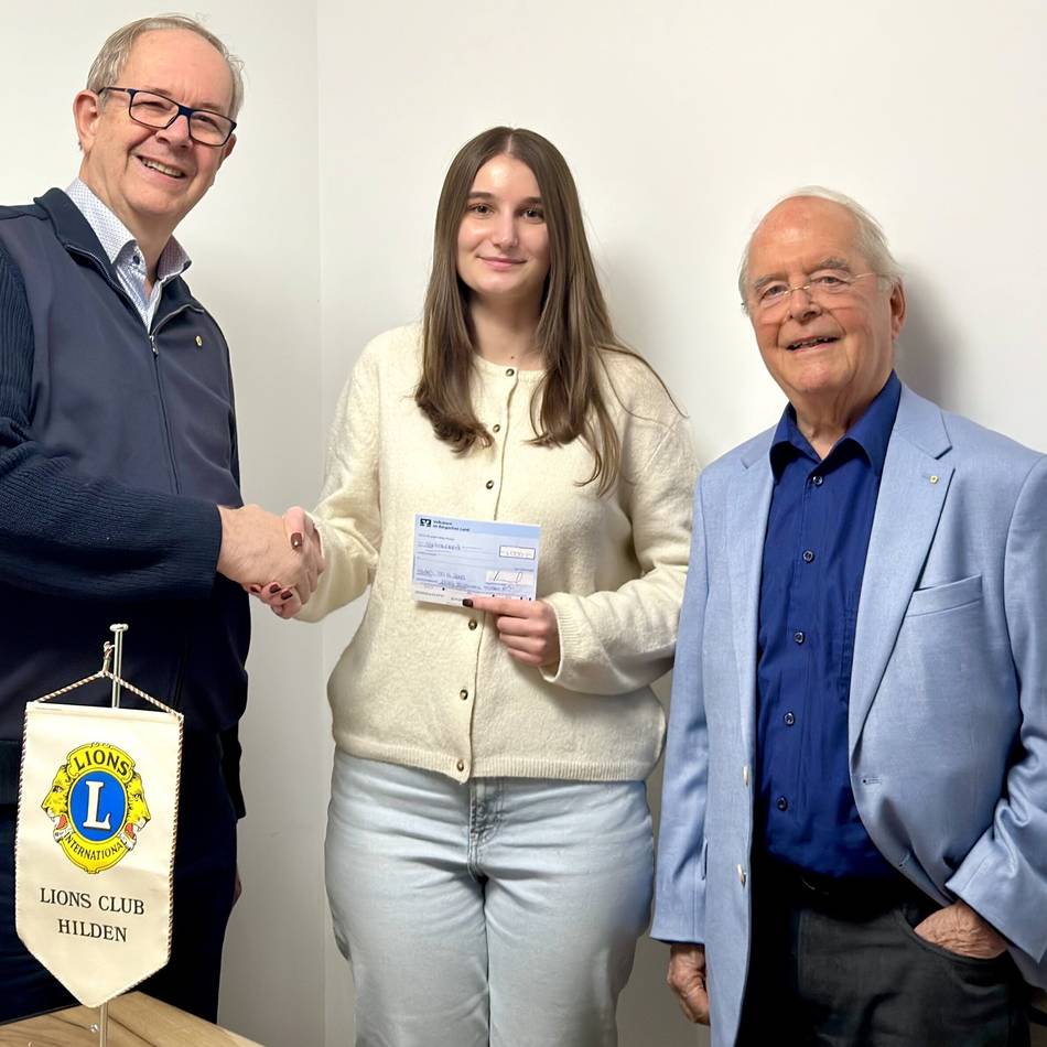 Lions-Adventskalender in Hilden: Beinahe wäre der Hauptgewinn unerkannt geblieben