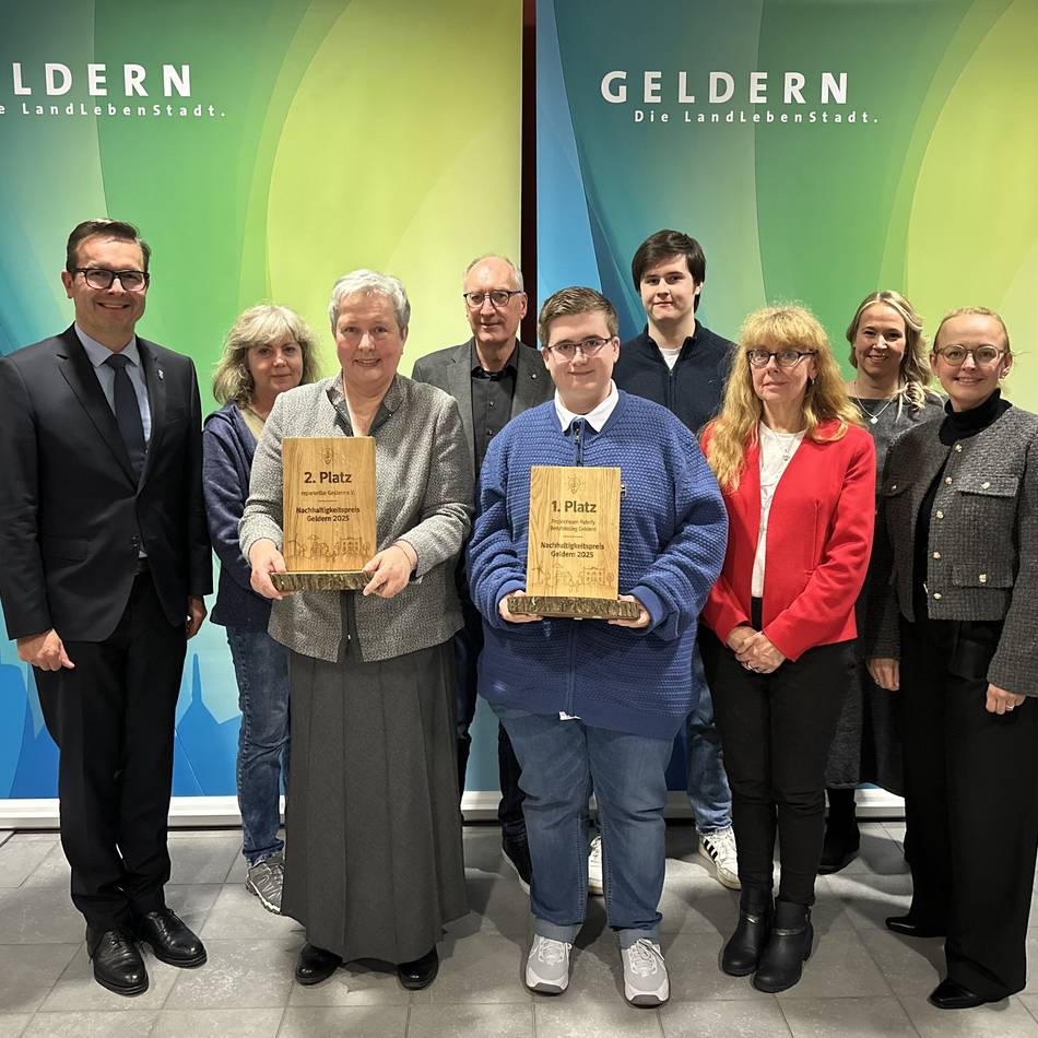 Auszeichnung für lokale Projekte: Geldern vergibt zum ersten Mal Nachhaltigkeitspreis