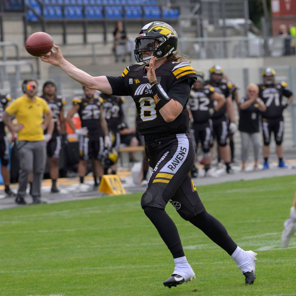 Für die German Football League 2: Perspektive aus Krefeld und Düsseldorf für die Longhorns