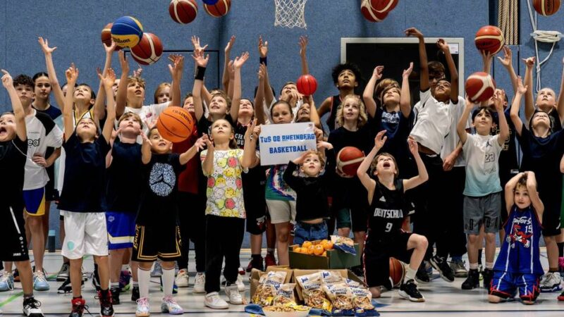 Beim TuS 08 Rheinberg: Basketball-Nachwuchs in den Startlöchern