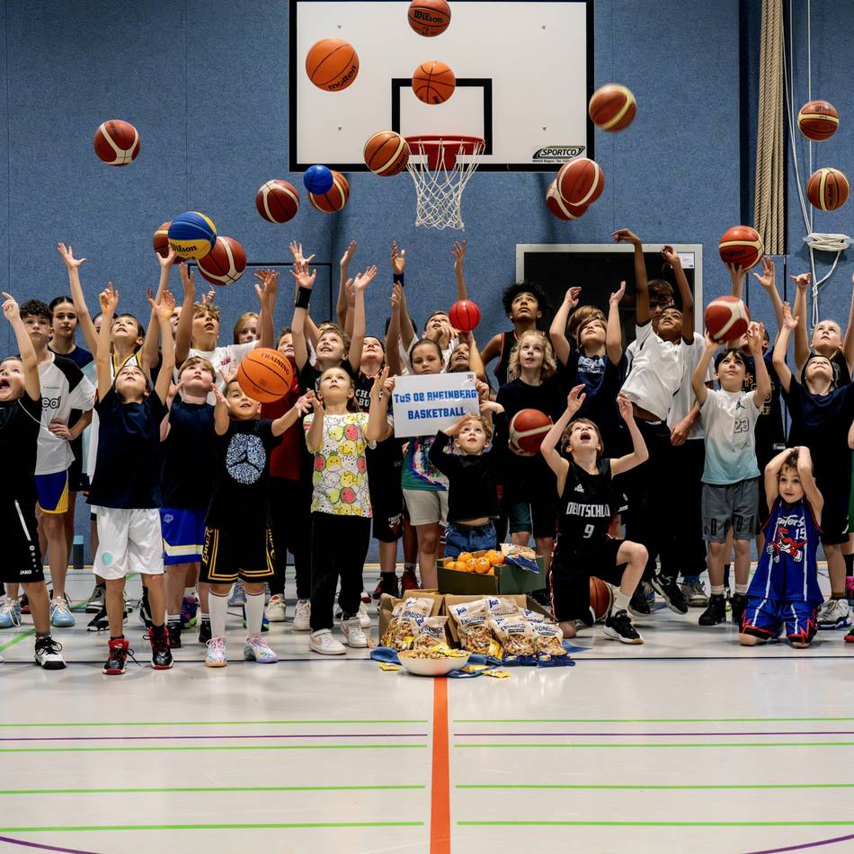 Beim TuS 08 Rheinberg: Basketball-Nachwuchs in den Startlöchern