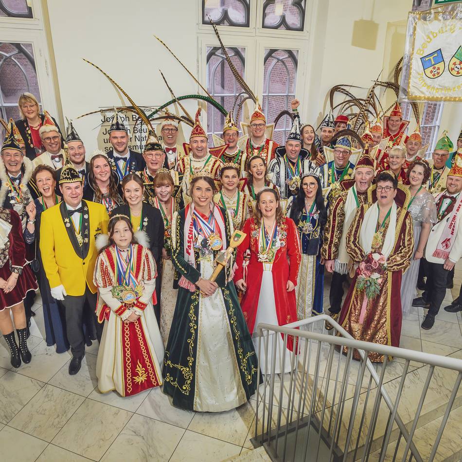 Tulpenprinzessin lud ein: Närrische Audienz auf Schloss Moyland – „Gemeinschaft und Frohsinn im Mittelpunkt“