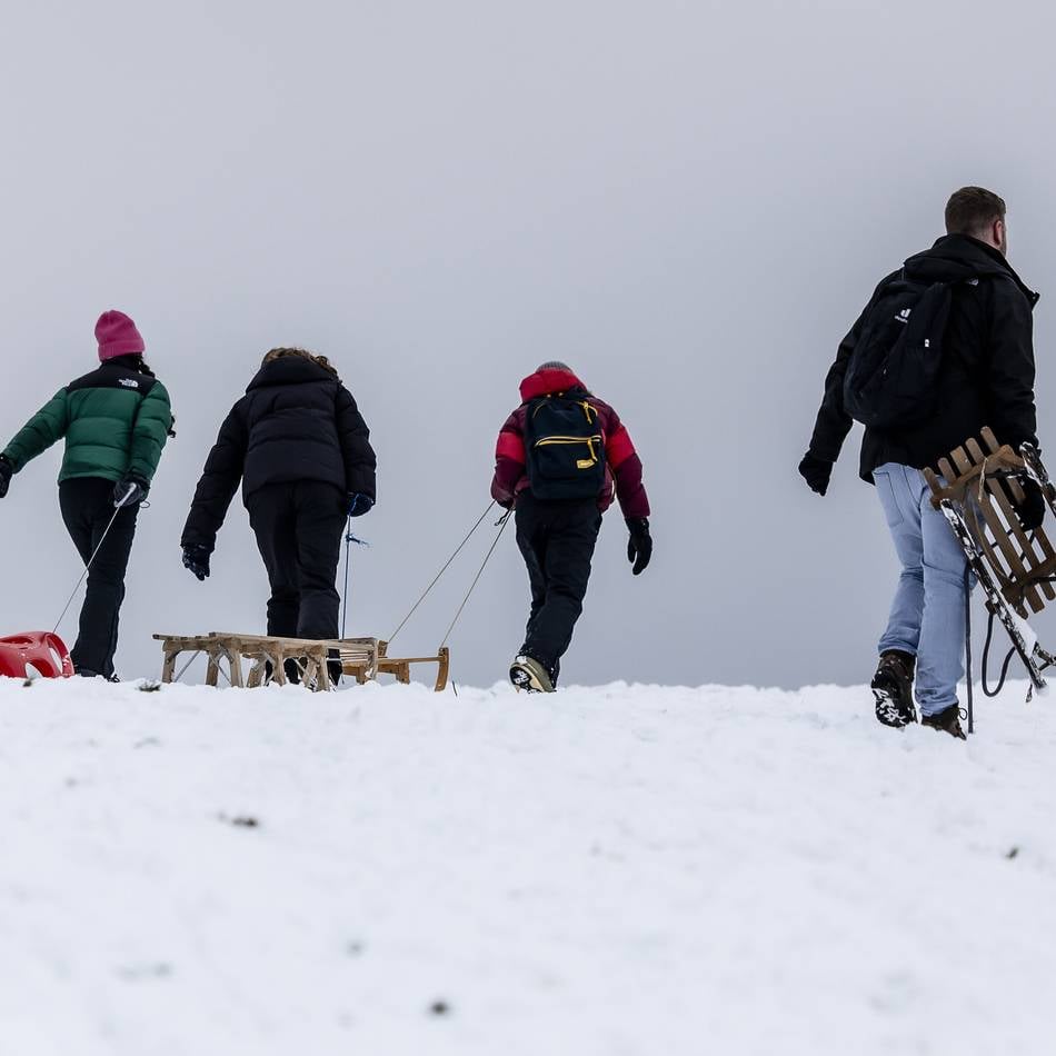 Rodeln in Düsseldorf: Die schönste Schlittenfahrt Düsseldorfs