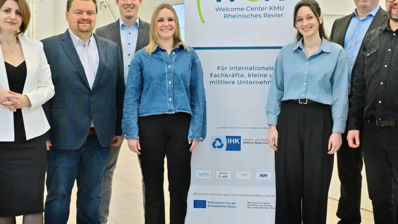 „Welcome Center“ im Rhein-Kreis Neuss: Neue Anlaufstelle für internationale Fachkräfte und Unternehmen startet