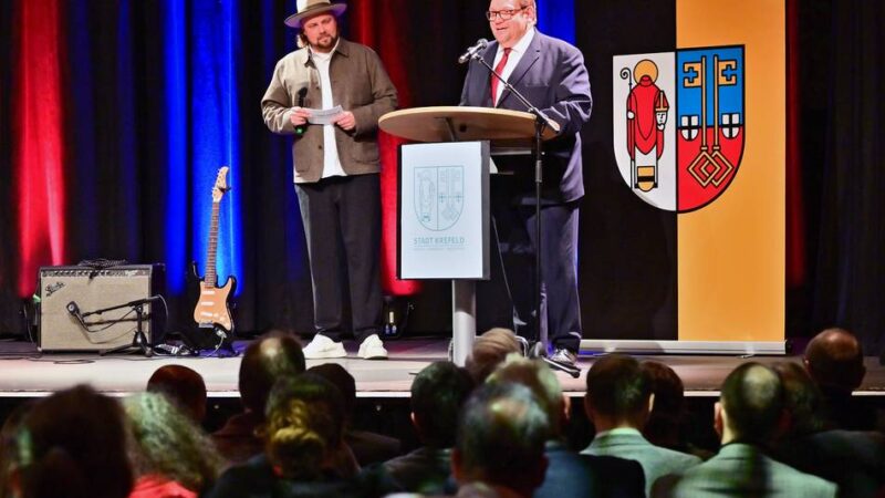 Neujahrsempfang der Stadt Krefeld: „Sie sind Botschafter für die Demokratie“