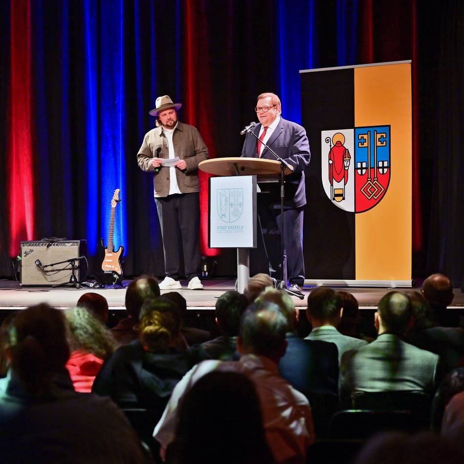 Neujahrsempfang der Stadt Krefeld: „Sie sind Botschafter für die Demokratie“