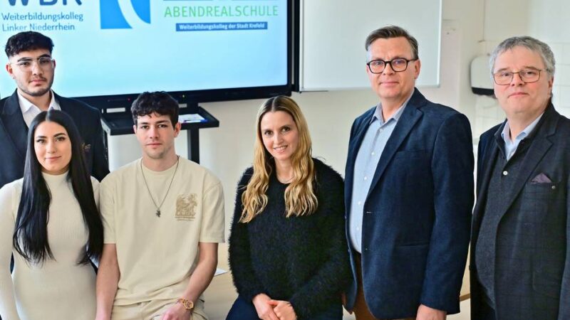 Zweiter Bildungsweg in Krefeld: „Ich habe ganz unten angefangen, aber jetzt bin ich sehr stolz auf mich“