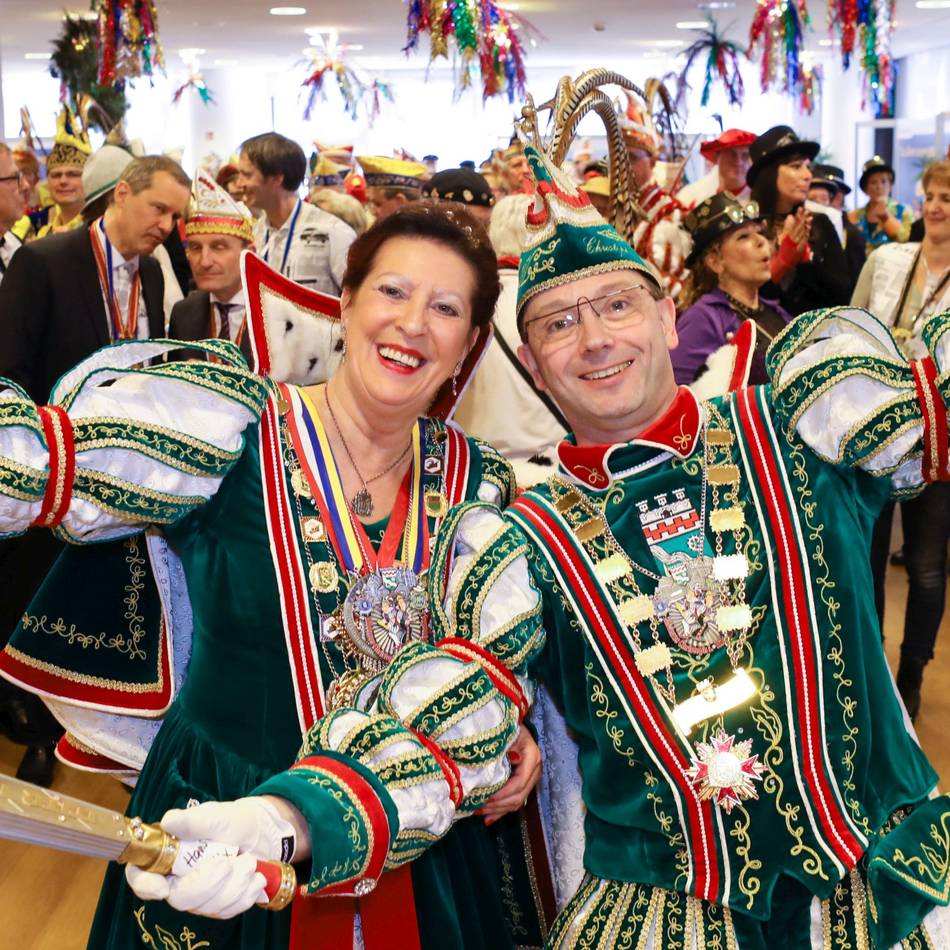 Verlosung für den Aufmarsch der Tollitäten: Prinzenempfang in der RP-Zentrale: Seien Sie dabei