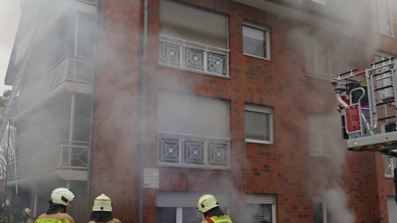 Nach Brand in Neuenhausen: Erste Bewohner sollen nächste Woche zurückkehren können