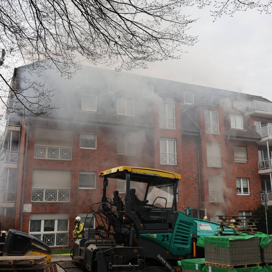 Menschen von Balkonen gerettet: Schon wieder Feuer in Neuenhausen – Stadtalarm ausgelöst