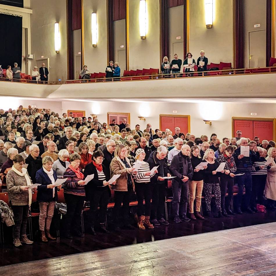 Hörabend mit Wolfram Goertz in der Festhalle: Die Royal Albert Hall steht in Viersen