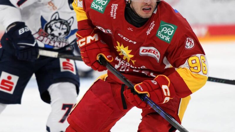 Deutliches Votum für den jungen Stürmer: Simon Thiel ist der DEG-Spieler des Monats Dezember