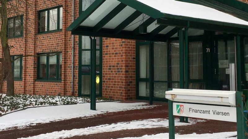 Auswertung von Steuererklärungen: So schneidet das Finanzamt Viersen im bundesweiten Ranking ab