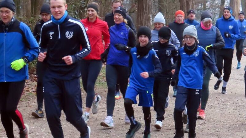 Waldlauf des VfL Hinsbeck: 50 Läufer trotzten eiskalten Temperaturen