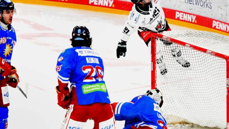 1:2 gegen Rosenheim: DEG bringt sich selbst um den Lohn – die ärgerlichen Gegentore im Video