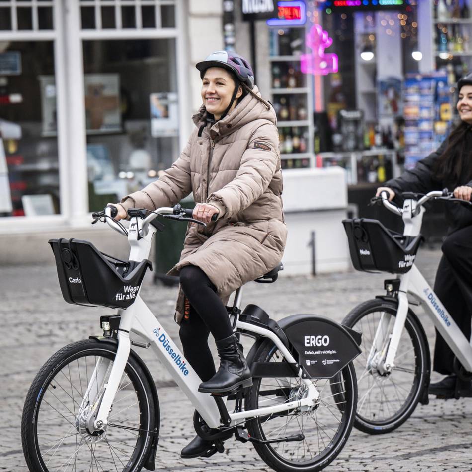 Mieträder in Düsseldorf: 2500 „Düsselbikes“ kommen in die Stadt – so funktioniert das System