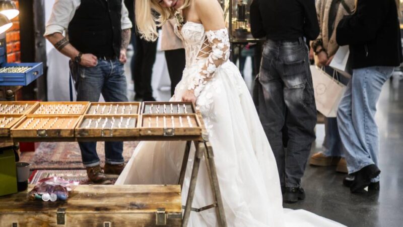 Hochzeitsmesse auf dem Areal Böhler: Ein Rausch in weißen Brautkleidern