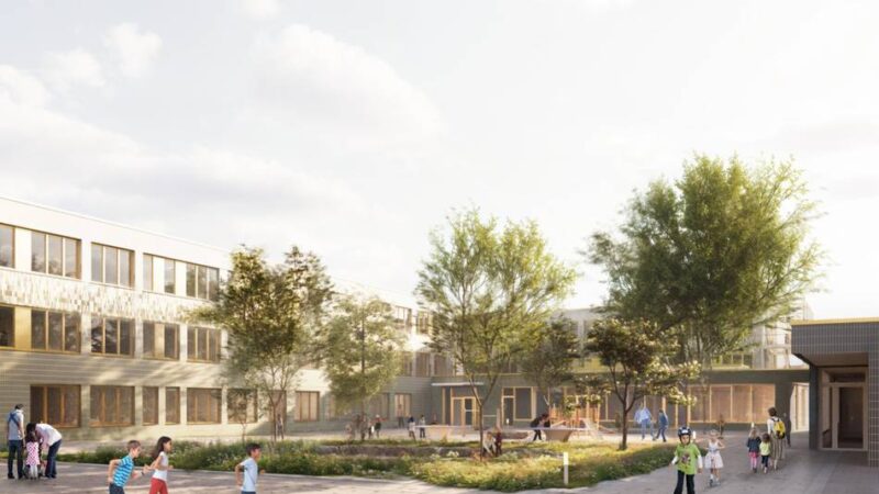 Grundsteinlegung in Düsseldorf: Schulen sollen 2028 fertig sein – „dieser Neubau ist ein starkes Zeichen für Hassels“