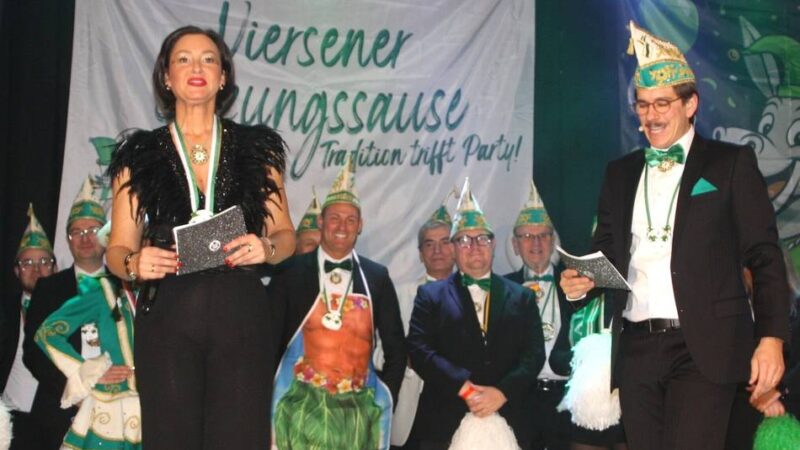 Karneval in Viersen: So war die erste Sitzungssause der KG Jrön-Wette Jonges